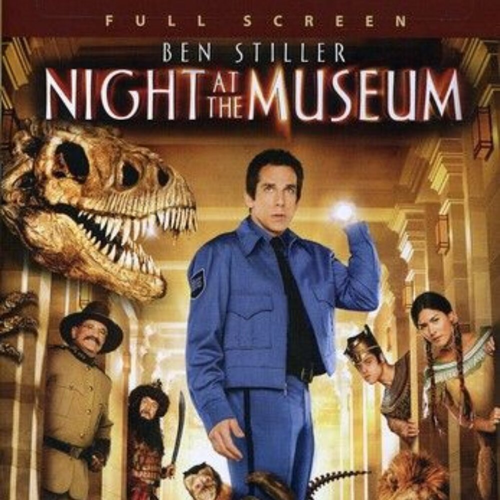 Night At The Museum Full Screen Ben Stiller Robin Williams 20th Century DVD